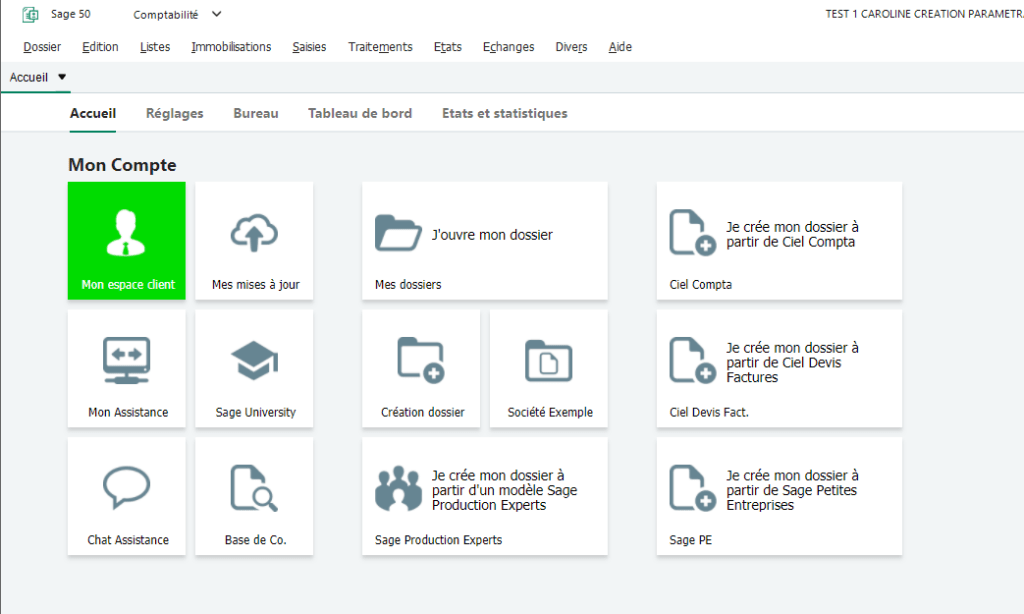 SAGE COMPTABILITE